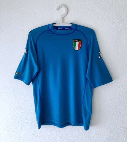 ITALY 2000/02 KAPPA Home Football Shirt S Mens Azzurri Vintage Soccer Jersey Cover