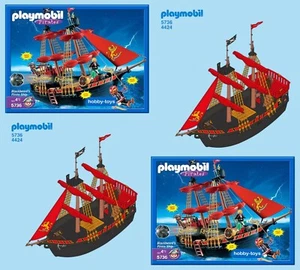 Playmobil 5736 4424 * Schwarzbart-Piratenschiff * Ersatzteile * ERSATZTEILSERVICE * - Bild 1 von 59