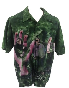 Dragonfly THE DOORS VINTAGE Men Button Down shirt, size L Large - Picture 1 of 10