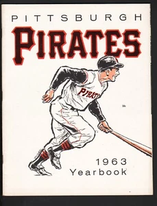 Sports Pub: PITTSBURGH PIRATES 1963 YEARBOOK-MLB-BASEBALL-NICE COPY - Picture 1 of 1