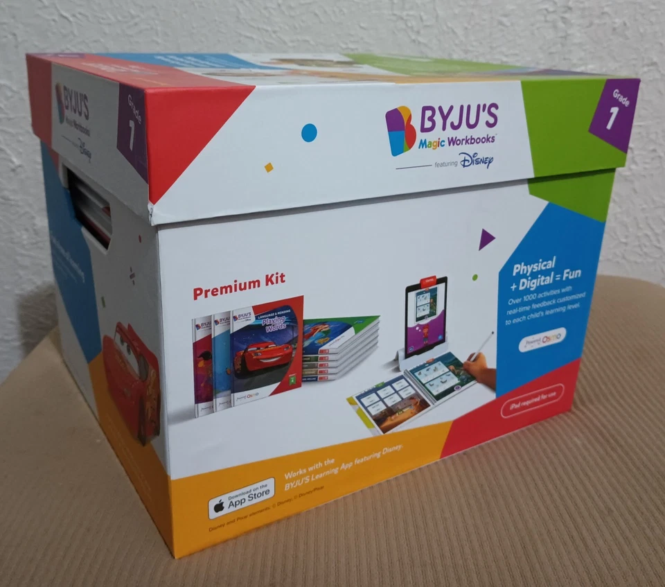 BYJU'S Magic Workbooks 1st Grade Age 5-7 Premium Edition Disney Pixar Characters - Image 1 of 3