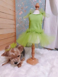 Hundekleid mit Tutu-Rock, Hundekleidung, Partykleid, exklusives handgefertigtes - Bild 1 von 12