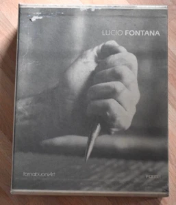 Lucio Fontana 2 Books + Slipcase English and Italian Edition - Picture 1 of 6