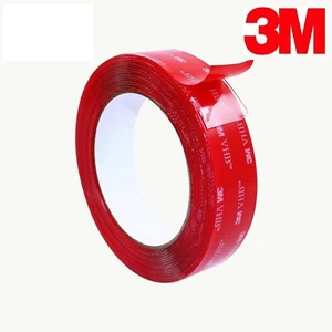 3M 4910 VHB Heavy Duty Transparent Double Sided Tape Clear 1 Inch x 15 ft  E - Picture 1 of 3