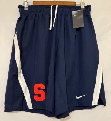 Новый с Ярлыками NIKE неприкасаемый скорость мужской большой Сиракузы оранжевый лакросс шорты 881253-420 - Изображение 1 из 4