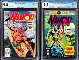 CGC 9.8 Namor the Sub-Mariner #1 1990 Marvel Comics LOT + Annual 1 (1991) 1 of 4 - Picture 1 of 10