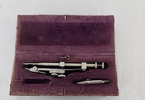 1950's Vintage German Drafting Set,  in Original Case - Picture 1 of 5