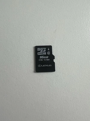 8627178012 OEM LEXUS NAVIGATION NAVIGATION SD CARD MAPS GENUINE # 86271-78013 B1 - Image 1 of 3