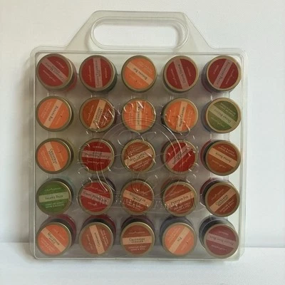 Gold Canyon Candles Scent Sampler 2007 vainas conjunto de 25 cera fundida variedad Foto 1 de 2