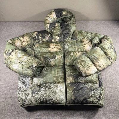 Nike ACG Lunar Lake Therma Fit ADV Puffer Jacket Camo Green FB8121-386 Medium - Image 1 of 4
