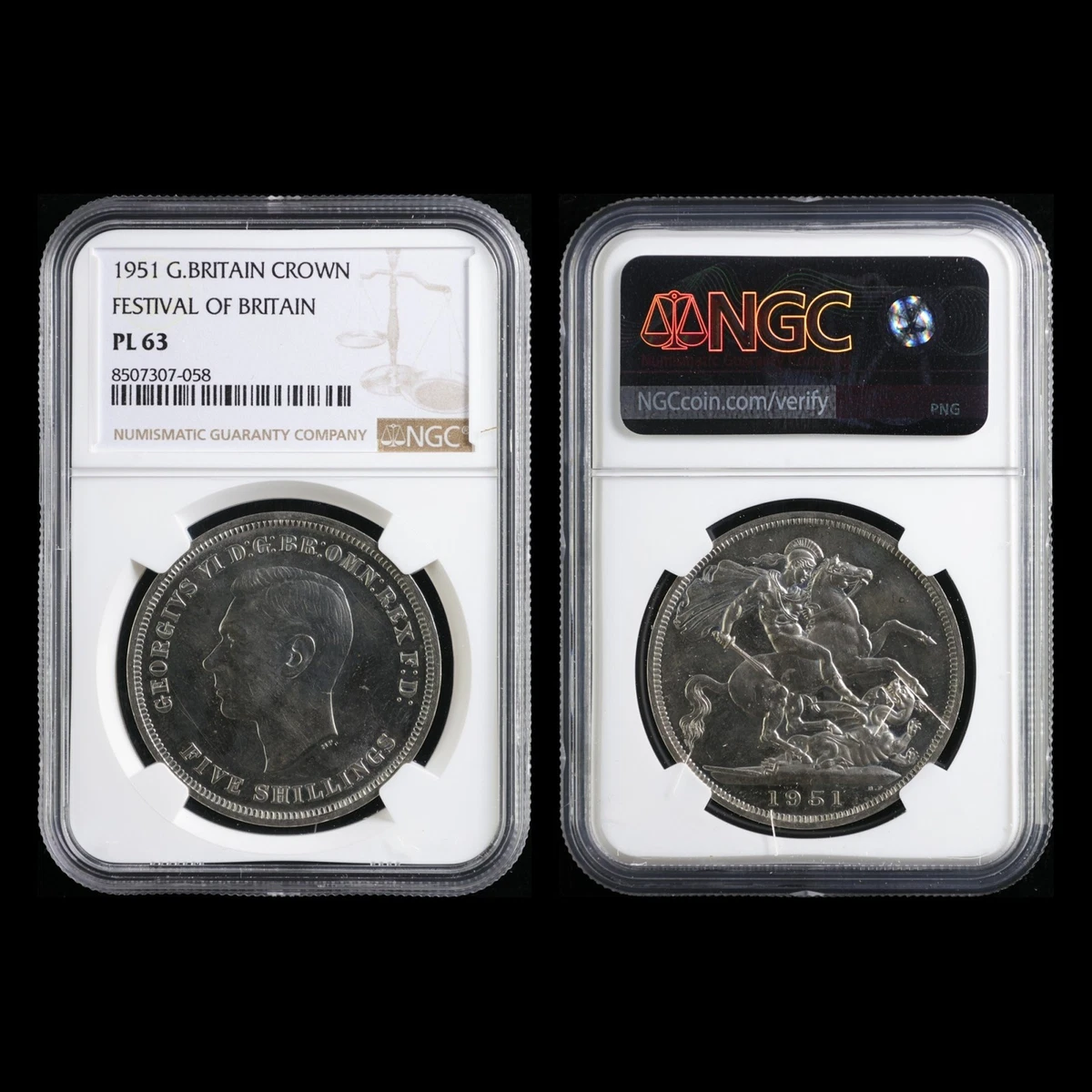 コレクション NGC PL63 1951 G.Britain Crown コレクション NGC PL63 1951 G.Britain Crown GREAT BRITAIN 1 Crown