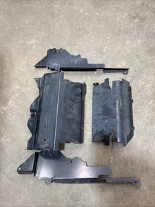 John Deere X304 Lawn Tractor Muffler Heat Shields  M172035 M155701 M170287 - Picture 1 of 10