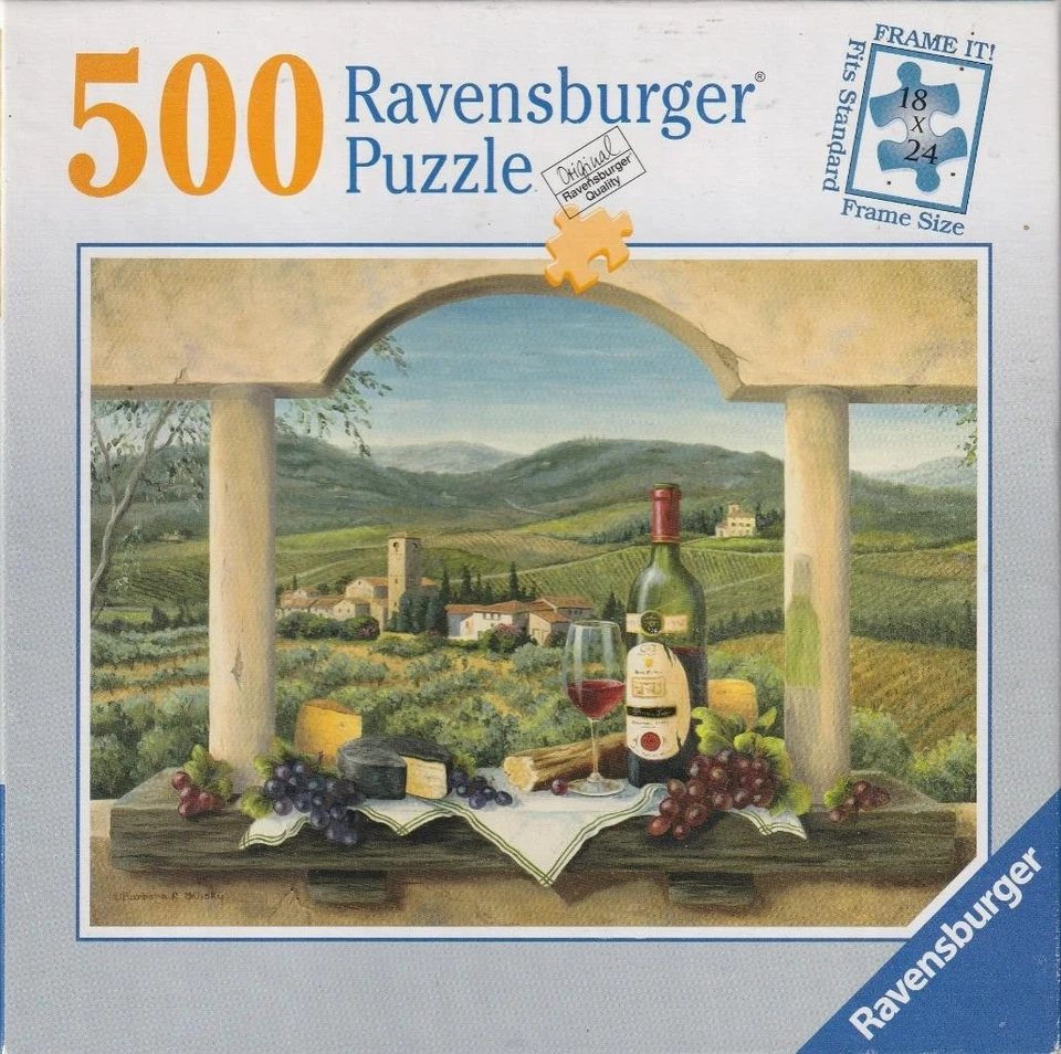 Barbara Felisky Ravensburger 500pc Jigsaw Puzzle Vineyard Bounty Complete - Image 1 of 1