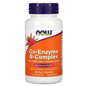 Now Foods, Co-Enzyme B-Complex, 60 Veg Capsules - Picture 1 of 2