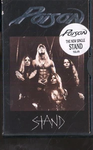 Poison Stand cassette Europe Capitol 1993 cassette single in compact plus case - Picture 1 of 2