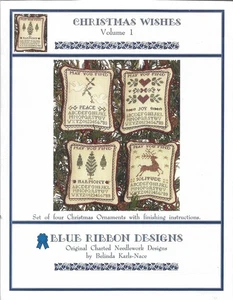 Christmas Wishes I by Blue Ribbon cross stitch pattern - Picture 1 of 1