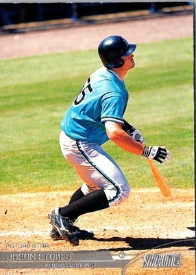 2003 Stadium Club Jason Stokes #110B Florida Marlins Baseball Card - Image 1 of 2