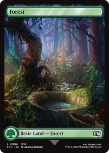 Foresta (0306) Final Fantasy Foil - Foto 1 di 1