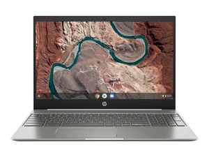 HP 15a-na0010ca 15.6" FHD Intel Celeron N4500 8GB 128GB eMMC ChromeOS Laptop, SL - Picture 1 of 6