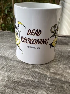 Dead Reckoning Newark ,De 12 ounce coffee cup nautical mermaids By Orca Ceramic - Picture 1 of 7