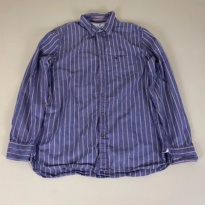American Eagle Outfitters Button Down Shirt Men's XL Vintage Fit Blue Striped - Image 1 of 4