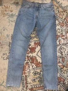 Pantalones de mezclilla Levi's 512 para hombre 30x32 ajustados cónicos 5 bolsillos elásticos flexibles azules - Imagen 1 de 5