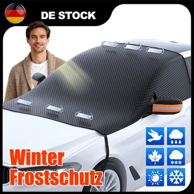 Parabrezza Parabrezza Copertura Frost Auto Coprivetro DHL - Immagine 1 di 4