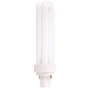 Satco S8324 4100K 18-Watt G24D-2 Base T4 Quad 2-Pin Tube for Magnetic Ballasts - Picture 1 of 1