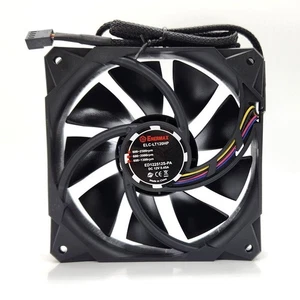Enermax 120mm x 25mm Computer Case Adjustable Speed 4-Pin PWM Fan ELC-LT120HP - Picture 1 of 1