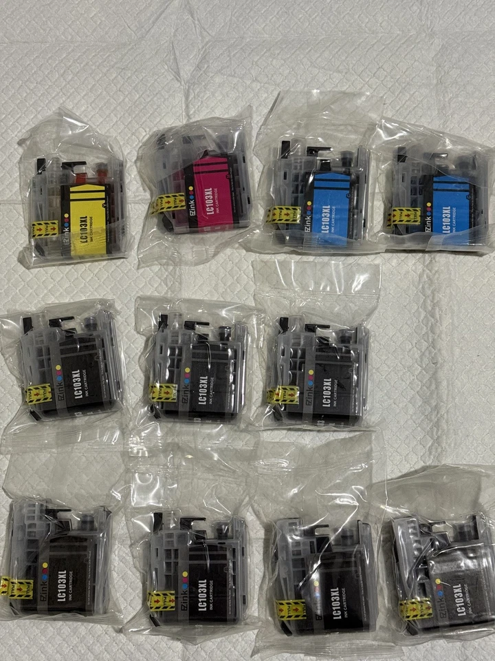 Brother printer Ink Cartridges LC103XL By Ez Ink Lot  - Image 1 of 1