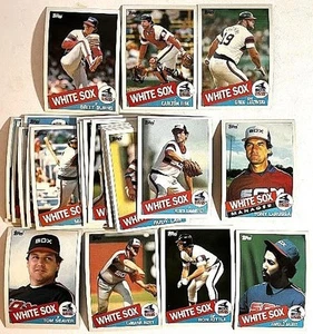 CHICAGO WHITE SOX ~ 1985 Topps Team Set w/ Fisk, Seaver +++ - Imagen 1 de 1