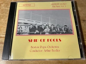 SHIP OF FOOLS (Ernest Gold) OOP Artemis Soundtrack Score CD EX - Picture 1 of 2