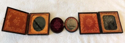 Lot of 3  TINTYPE  Images - Image 1 of 4