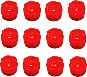 Submersible LED Lights Flameless Tea Light Waterproof Candle Vase Lights for Par - Picture 1 of 12
