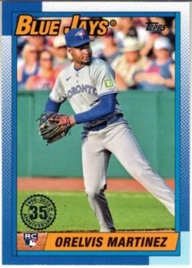 Toronto Blue Jays 2025 Topps '90 Topps Team Set 2 Karten - Bild 1 von 1