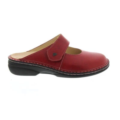 Finn Comfort Stanford - Clog, Klettverschluss, Venezia (Glattleder), red 2552-42