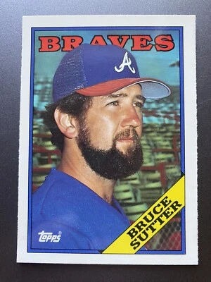 1988 Topps Tiffany Bruce Sutter #155, HOFer, Super Sharp! (HUCK’S) - Image 1 of 2