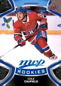 2021-22 Upper Deck MVP Blue Rookie RC #243 Cole Caufield Blue - Imagen 1 de 2