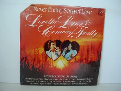 LORETTA LYNN & CONWAY TWITTY Never Ending Song Of Love SEALED UK 1980 MFP 50474 - Image 1 of 2