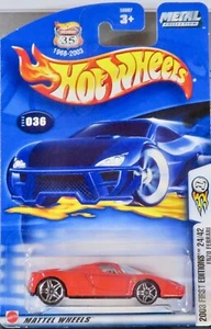 De colección - Hot Wheels 2003 primeras ediciones #24/42 Enzo Ferrari rojo muy buen estado #036 - Imagen 1 de 3