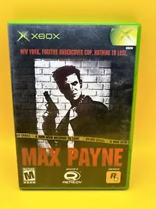 Max Payne (Microsoft Xbox, 2001) - UNTESTED - Picture 1 of 3