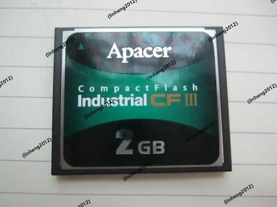 Apacer  2GB   Industrial Grade     Apacer CFIII  2GB CF card - Image 1 of 2