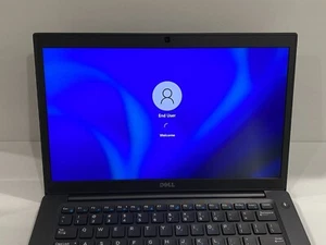Dell Laptop Latitude E7490 Core i5-7300U 256SSD 8GB RAM Windows 11 Webcam - Picture 1 of 6