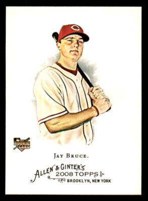 2008 Topps Allen and Ginter #273 Jay Bruce Rookie (ref 30820) - Image 1 of 2