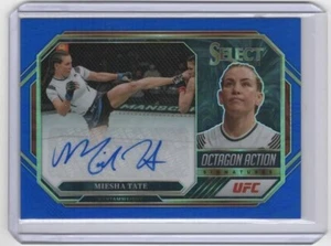 2023 Panini Select UFC Miesha Tate Auto Octagon Signatures Autograph Blue /75 - Picture 1 of 2