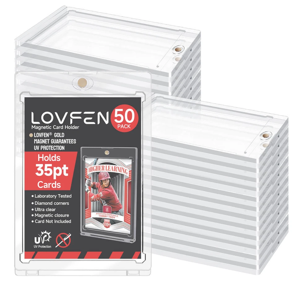 50x Magnetic Card Holder Magnetische Kartenhalter für 35pt Pokémon, Topps Karten - Bild 1 von 4