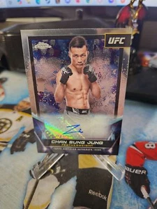 2024 Topps Chrome UFC #FNA-CSJ Chan Sung Jung UFC Signatures - Imagen 1 de 2