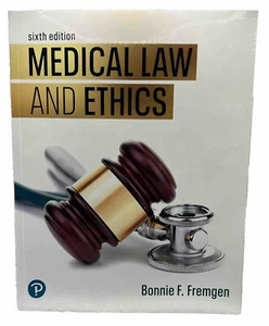 Medical Law and Ethics by Bonnie Fremgen - Trade Paperback - - Picture 1 of 3