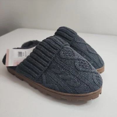 Zapatillas zueco de espuma viscoelástica de punto suave Jessica Simpson para mujer talla M (7-8) Foto 1 de 4