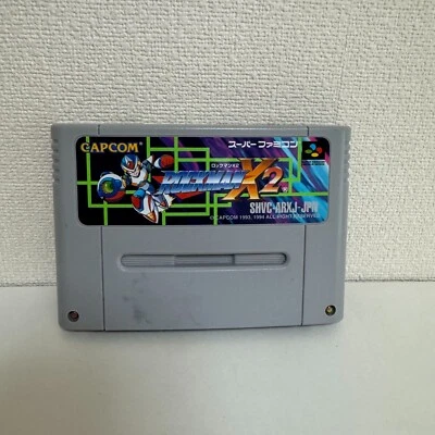 ROCKMAN X2  Super Famicom Tested SFC SNES Nintendo Japan - Image 1 of 4